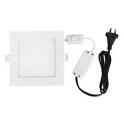 130mmx130mm SlickTRI LED Downlight 9w White CCT SLICKTRI1S CLA Lighting