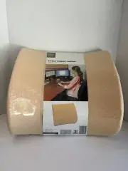 Memory Foam Lumbar Cushion Back Support Pillow Car Home Office Chair New Sealed