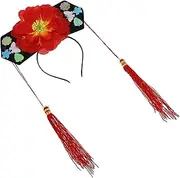 [BRIGHTFUFU] Headband Authentic Qing Hair Hoop Hanfu Decoration Wedding Headband Festival Photo Prop
