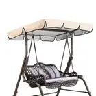 Replacement Canopy For Swing Pew 2/3Seater Garden Swing Chair Cover/164*114*15cm