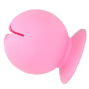 Vinyl Weeding Scrap Collector Silicone Suction Cup Desktop Storage Pink