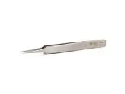 Weller 5SA - Precision Tweezers, Straight, Relieved, Very Pointed Tip, 4-1/4'