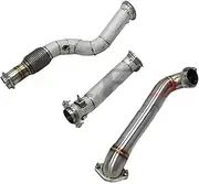 DownTip Tips Compatible For BMW M3/M4 G80/G82 3.0T 2019-2023 Racing Car Exhaust System Stainless Steel 304 Exhaust Tip