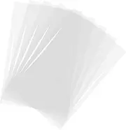 uxcell 150 Pcs Heat Shrink Wrap Bags, 6" x 10" POF Clear Heat Shrink Film Wrap for Gift Baskets, Packaging Collection, Homemade DIY, Handmade Crafts, Cookie