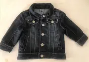 Pumpkin Patch Denim Jacket Size 12-18m (fits Larger). NWT $39.99. Pockets