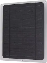 12W Monocrystalline Portable Solar Panel Charger, High Efficiency Solar Panel, Suitable for Car Fan, Cell Phone Charging Kit, with Automatic Adjustment