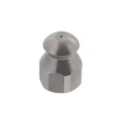 Erie Tools Button Nose 1/4" Sewer Jetter Drain Cleaning Nozzle 7.0 Orifice Size