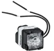 Clipsal SATURN PUSH BUTTON SWITCH 1-Pole 16A Momentary Action,Blue LED Indicator