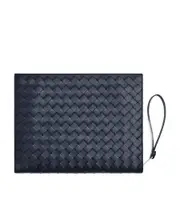 Medium Intrecciato Document Case One size space Blue