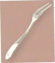 ULTECHNOVO Fruit Forks Set of 3 Modern Kitchen Utensil for Dessert Cake Appetizer Suitable for Home Cafe Wedding