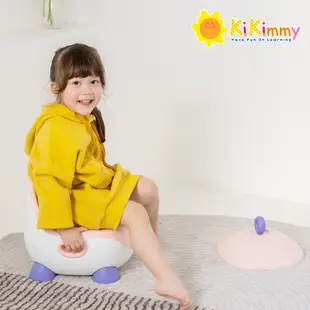 Kikimmy 蛋型兒童輔助學習馬桶(小馬桶/戒尿布/可掀蓋便盆)