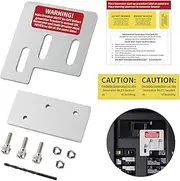 Generator Interlock Kit Compatible w/ Square D QO & Homeline 150 or 200A Breaker Box, 1-3/8” Space on Main & Generator Circuit Panel, Safety Manual Lockout Transfer-Switch for Outdoor Portable Power