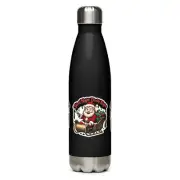 Silent Night, Deadly Night Christmas (Design #3) Stainless steel water bottle