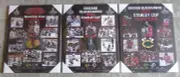Set of 3 Chicago Blackhawks Stanley Cup Championship Picture Plaques 2010,13,15