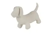 AMALFI DASH DOG DOORSTOP 22 x 34 x 12cm - TAUPE