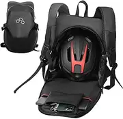 Backpack for Motorcycle Cycling,Ergonomic Motorbike Backpack with Reflective Logo | Night Riding Bags for Commuting, Cycling, Competition, Daily Riding, Traveling Jmedic