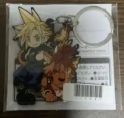 Square Enix Final Fantasy Cloud Red13 Rubber Strap Keychain Remake Rebirth
