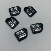 1PCS New Number Logo Replacement For Canon EOS 700D Label Camera Repair Part