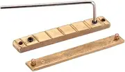 Vaguelly 7-string Guitar Brass Nut Nut Bridge Guitar Replacement Parts Acoustic Accessory