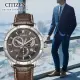【CITIZEN 星辰】GENTS系列 光動能 紳士萬年曆手錶-42mm(BL8160-07X)