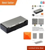 Double-Sided Diamond Sharpening Stone Knife Whetstone 325/1200 Grit NonSlip Base