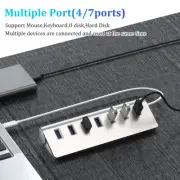 4/7-in-1 USB Dock Hub USB3.0 Laptop Docking Station Adapter For MacBook DELL HP