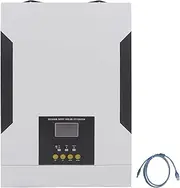 5500W Solar Inverter 48V DC to 240V AC Pure Sine Wave Inverter MPPT Charge Controller,Hybrid Mppt Inverter Off Grid Low Frequency All in One Inverter