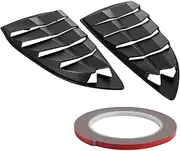 Left & Right Side Window Louver Compatible for Hyundai Genesis Coupe 2010-2016 Windshield Sun Shade Cover in GT Style Custom