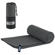 Double Sided Velvet Sports Towel, Ultra-Fine Fiber Quick Drying Towel, Water Absorbing Portable Yoga And Fitness Towel