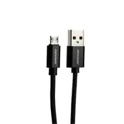 Jackson AV1116 JACKSON 1.5m USB-A to Micro USB Sync & Charge Cable. BraidedCableProvidesExtraDurability. Black Colour. [AV1116]