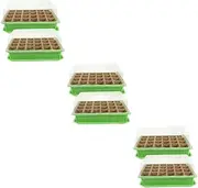 Kisangel Sets Vegetable Germination Plates Plant Growing Trays Starter Growing Trays for Nursery