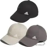 在飛比找遠傳friDay購物優惠-Adidas 帽子 老帽 按扣調節 棉 黑/米/灰 IM52