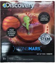 DISCOVERY FIZZING MARS STEM SPACE ALIEN EDUCATIONAL TOY NIB