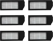 [VideoPUP] 6pcs Replacement HEPA Filters Compatible with ECOVACS DEEBOT X1 Omni/ X1 Turbo Sweeper Vacuum Cleaner