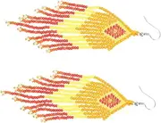 NOLITOY Ethnic Style Tassel Earrings Ear Drops Fashionable for Parties and Daily Use