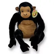 Melissa and Doug 24” Chimpanzee Monkey Stuffed Animal Kids Collectible Plush Toy