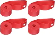 uxcell 4pcs Bicycle Rim Strip 26" x 20mm PVC Bike Tire Liner Bicycle Wheel Rim Tape Inner Tube Tape Anti-Scratched Guard Cushion Pad Protector for Road MTB Mountain Bike