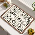 Dish Drying Kitchen Drain Pad Absorbent Tableware Pad Coffee Machine Mat home