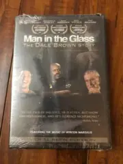 Man in the Glass The Dale Brown Story Shaq LSU Documentary Basketball DVD NEW
