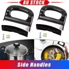 Pair Side Handles Replacement For Cooker Steamer Stockpot Pan Pot Cookware Parts