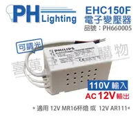 在飛比找PChome24h購物優惠-(2入) PHILIPS飛利浦 LED EHC150F AC