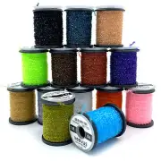 VEEVUS LUCENT BODY - Fly Tying Micro Fritz Chenille - 14 Colors Available NEW!