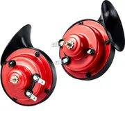 Super Horn 12V 300DB Super Loud Horn Snail Motorcycle Car Truck Boat Train - 2pcs