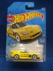 Hot Wheels Honda S2000 Yellow Die-Cast 1:64 Scale Honda Series #4/5 Mattel New