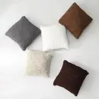 Throw Pillow Cover Cushion Case Cable Knitted Sofa Chair Bed Home Decor Retro
