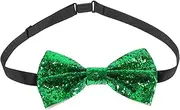 [WESIEVYA] Pre-tied Bow Tie for Men Tuxedo Bowtie Glitter Sparkling Bow Tie for Wedding Party Banquet
