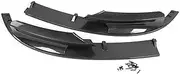 Rynplex Carbon Fiber Style Front Bumper Lip Spoiler Splitter, for 3 Series F30 F31 M Sport 2013 2014 2015-2019 Car Spoiler Trim Cover