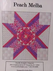 Needlepoint Pattern Booklet "Peach Melba"