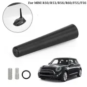 83mm Black Short Stubby Car Aerial For MINI R50 R53 R56 R60 F55 F56 Models AM/FM