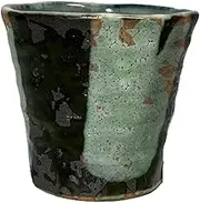 Black Glazed Cloud Stream Shochu Rock Bowl